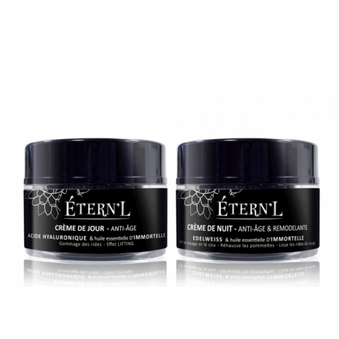 Oferta speciala! Cremă de zi anti-îmbătrânire  și cremă de noapte anti-îmbătrânire  